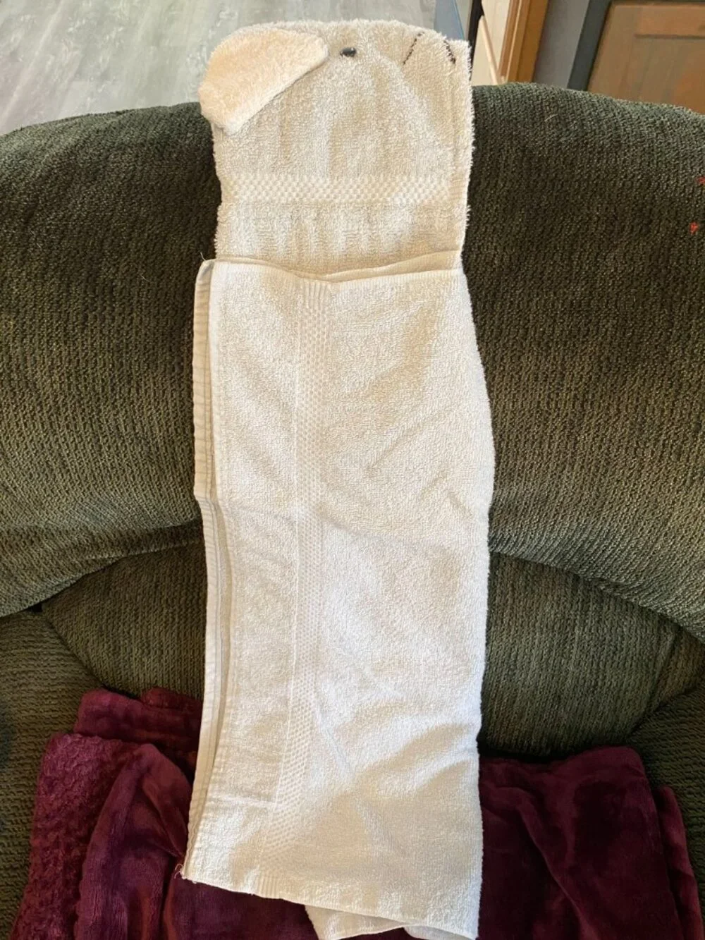 Two Toddler Hooded Bath Towels - Kids Bath Wraps